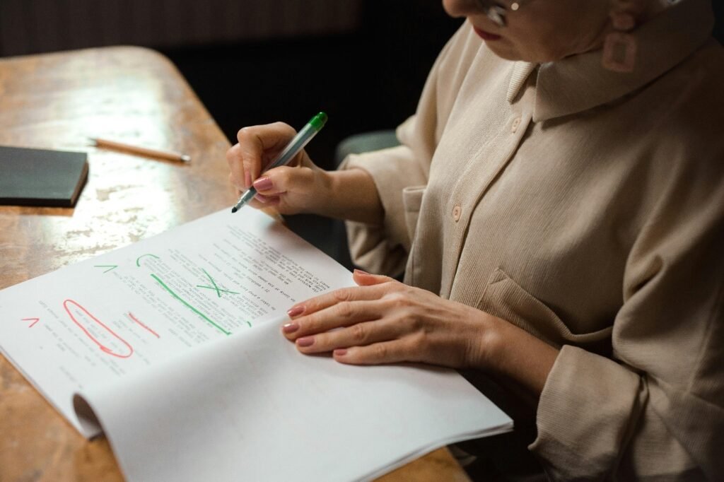 Editing and proofreading before publishing your book