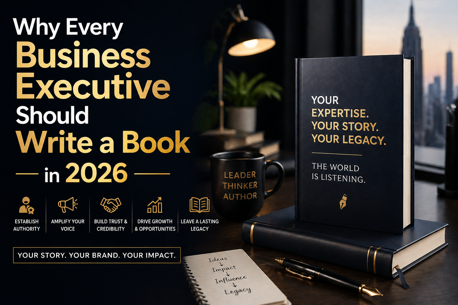 Why Every Business Executive Should Write a Book in 2026